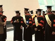 حفل تخريج طلاب الدفعة الثامنة من جامعة أبوظبي 2014 