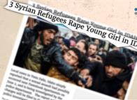 خبر ليس خبرا (2): لاجئون سوريون يغتصبون طفلة أمريكية