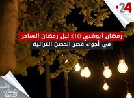 رمضان أبوظبي (16): ليل رمضان الساحر في أجواء قصر الحصن التراثية