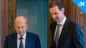 عون والأسد في لقاء نادر بدمشق بعد 14 عاماً