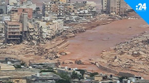 إعصار دانيال يجرف أحياء بأكملها في ليبيا