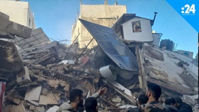 انهيار مبنى في بيروت ومطالبات بإجراء تحقيق