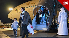 الدفعة العاشرة من أطفال غزة الجرحى تصل إلى أبوظبي