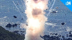 انفجار صاروخ "كايروس" في أول رحلة له